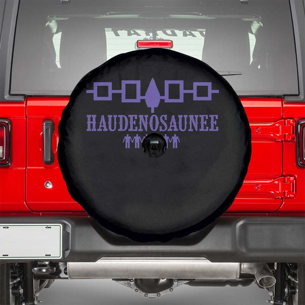 Native American Haudenosaunee Iroquois Nation Flag Spare Tire Cover - Wonder Print Shop