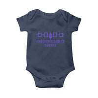 Native American Haudenosaunee Iroquois Nation Flag Baby Onesie - Wonder Print Shop