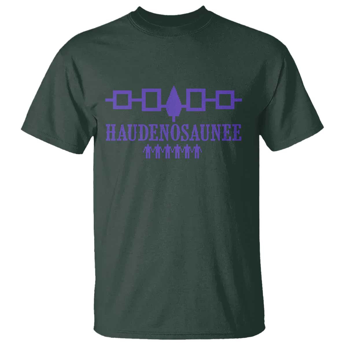 Native American Haudenosaunee Iroquois Nation Flag T Shirt - Wonder Print Shop