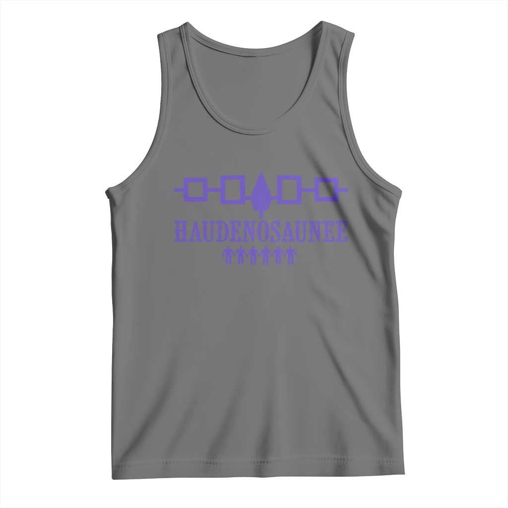 Native American Haudenosaunee Iroquois Nation Flag Tank Top - Wonder Print Shop