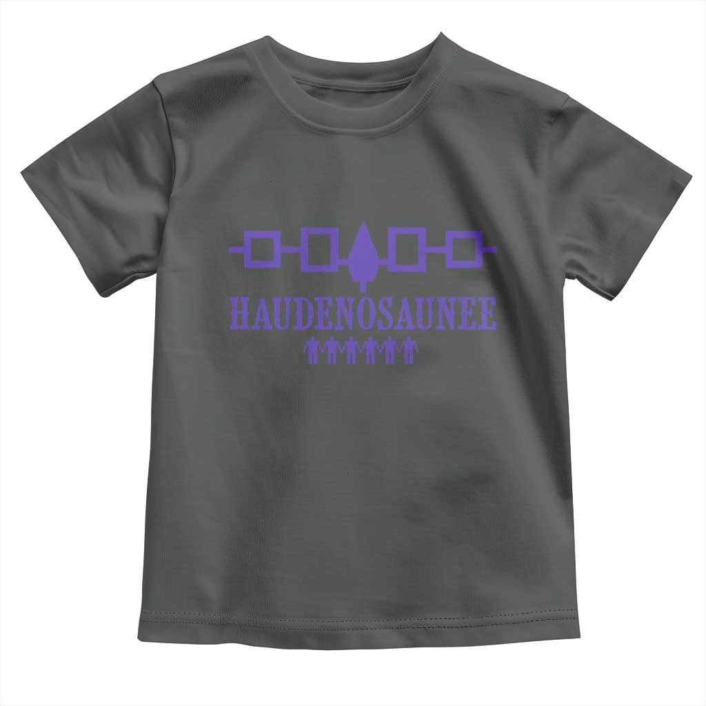 Native American Haudenosaunee Iroquois Nation Flag Toddler T Shirt - Wonder Print Shop