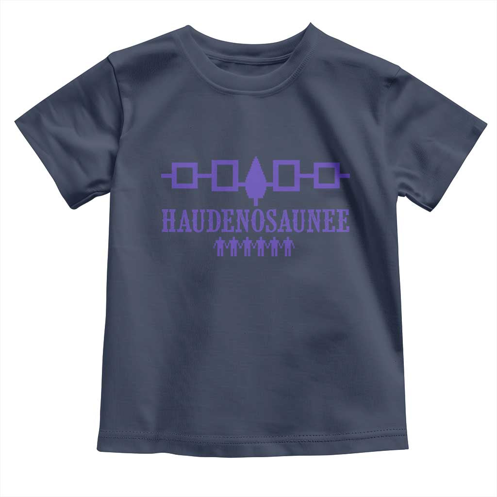 Native American Haudenosaunee Iroquois Nation Flag Toddler T Shirt - Wonder Print Shop