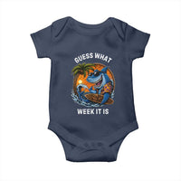 Funny Shark Guess What Week It Is Baby Onesie Shark Awareness Summer Vacation