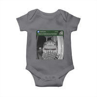There is Motion at Your Front Door Funny Shark Motion Meme Baby Onesie