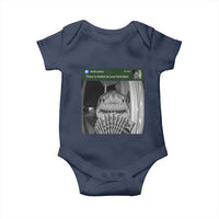 There is Motion at Your Front Door Funny Shark Motion Meme Baby Onesie