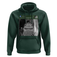 There is Motion at Your Front Door Funny Shark Motion Meme Hoodie
