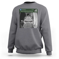 There is Motion at Your Front Door Funny Shark Motion Meme Sweatshirt