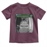 There is Motion at Your Front Door Funny Shark Motion Meme Toddler T Shirt