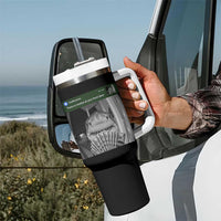 There is Motion at Your Front Door Funny Shark Motion Meme Tumbler With Handle