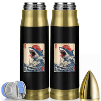 Megalodon Shark Japanese Vintage Graphic Ukiyo e Art Bullet Tumbler