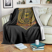 German Heritage Pride Throw Blanket Deutschland Stolz Treue Tradition Meine Heimat Meine Liebe - Wonder Print Shop