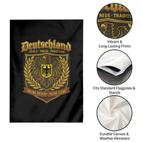 German Heritage Pride Garden Flag Deutschland Stolz Treue Tradition Meine Heimat Meine Liebe - Wonder Print Shop