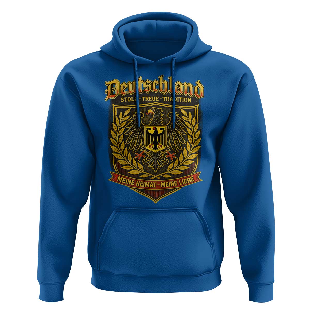 German Heritage Pride Hoodie Deutschland Stolz Treue Tradition Meine Heimat Meine Liebe - Wonder Print Shop