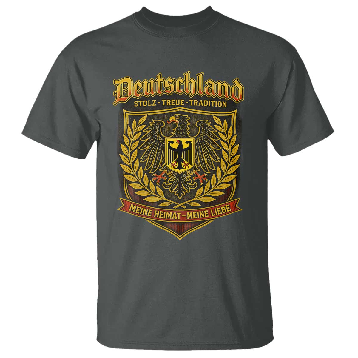 German Heritage Pride T Shirt Deutschland Stolz Treue Tradition Meine Heimat Meine Liebe - Wonder Print Shop