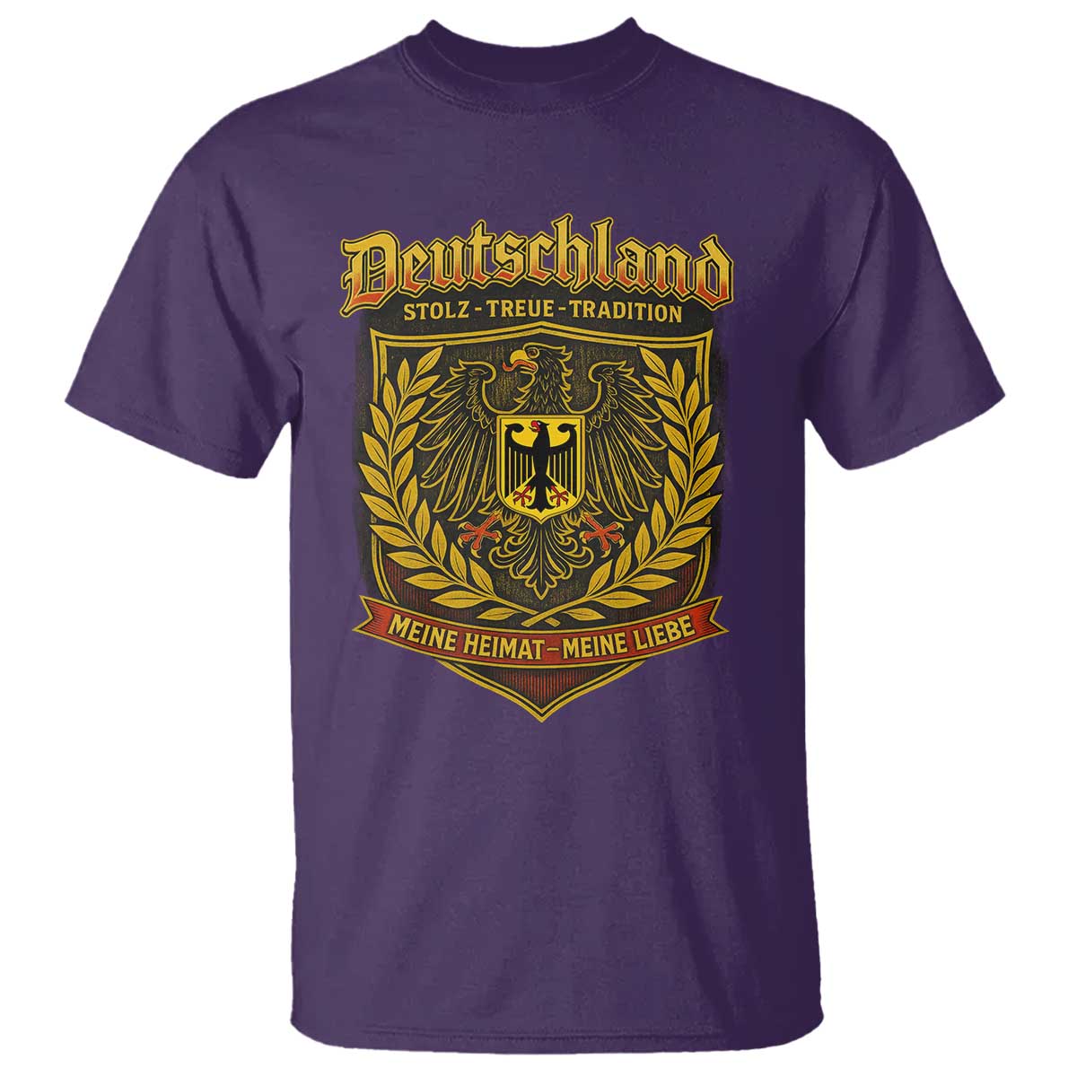 German Heritage Pride T Shirt Deutschland Stolz Treue Tradition Meine Heimat Meine Liebe - Wonder Print Shop