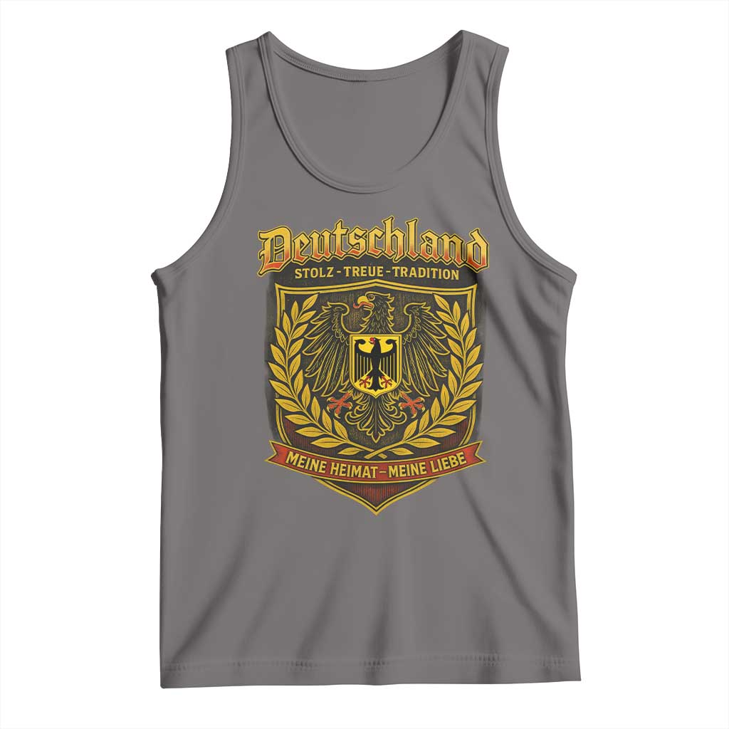 German Heritage Pride Tank Top Deutschland Stolz Treue Tradition Meine Heimat Meine Liebe - Wonder Print Shop
