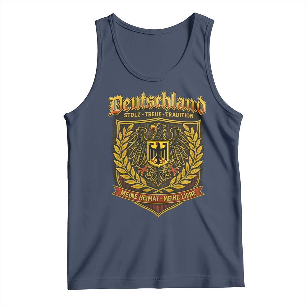 German Heritage Pride Tank Top Deutschland Stolz Treue Tradition Meine Heimat Meine Liebe - Wonder Print Shop