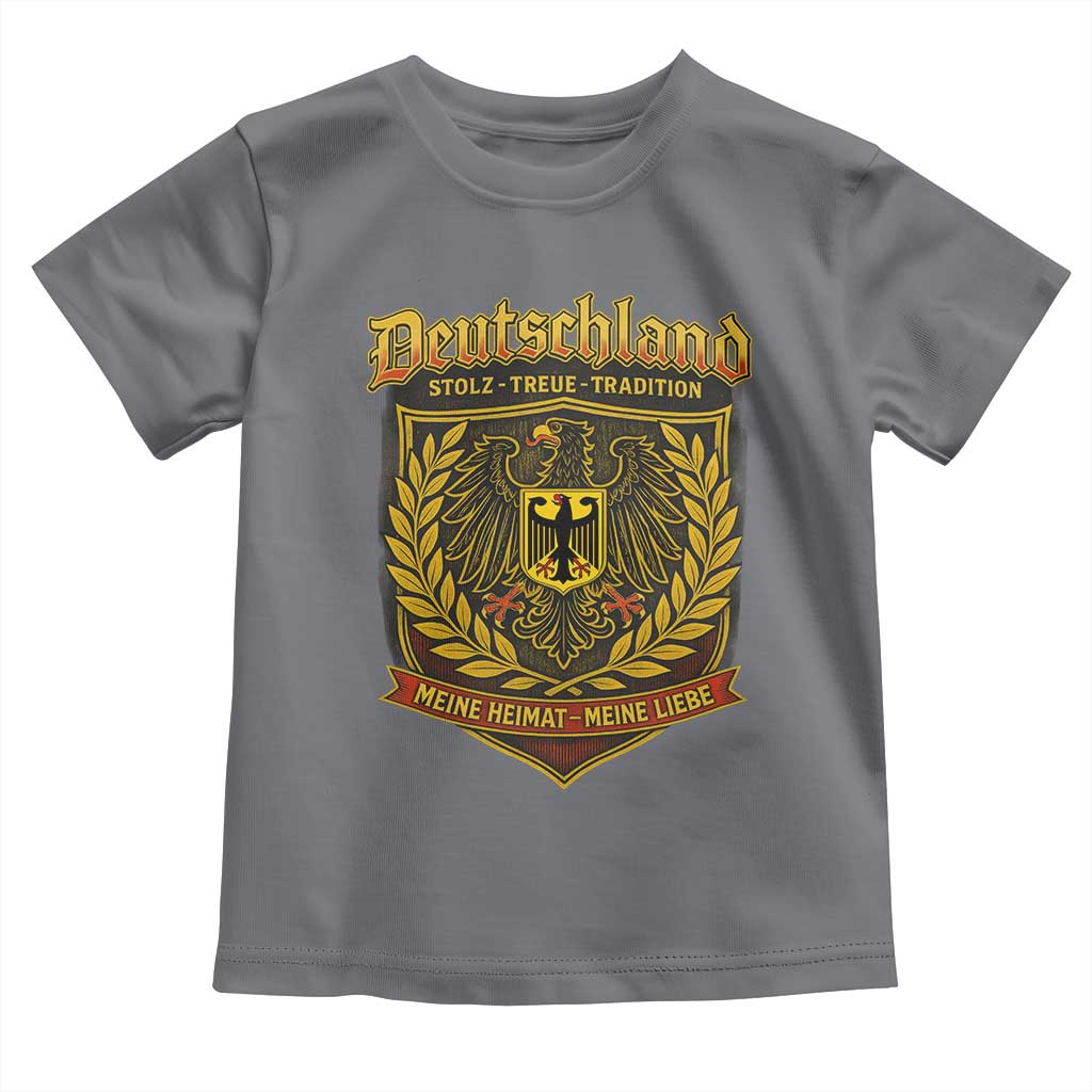 German Heritage Pride Toddler T Shirt Deutschland Stolz Treue Tradition Meine Heimat Meine Liebe - Wonder Print Shop