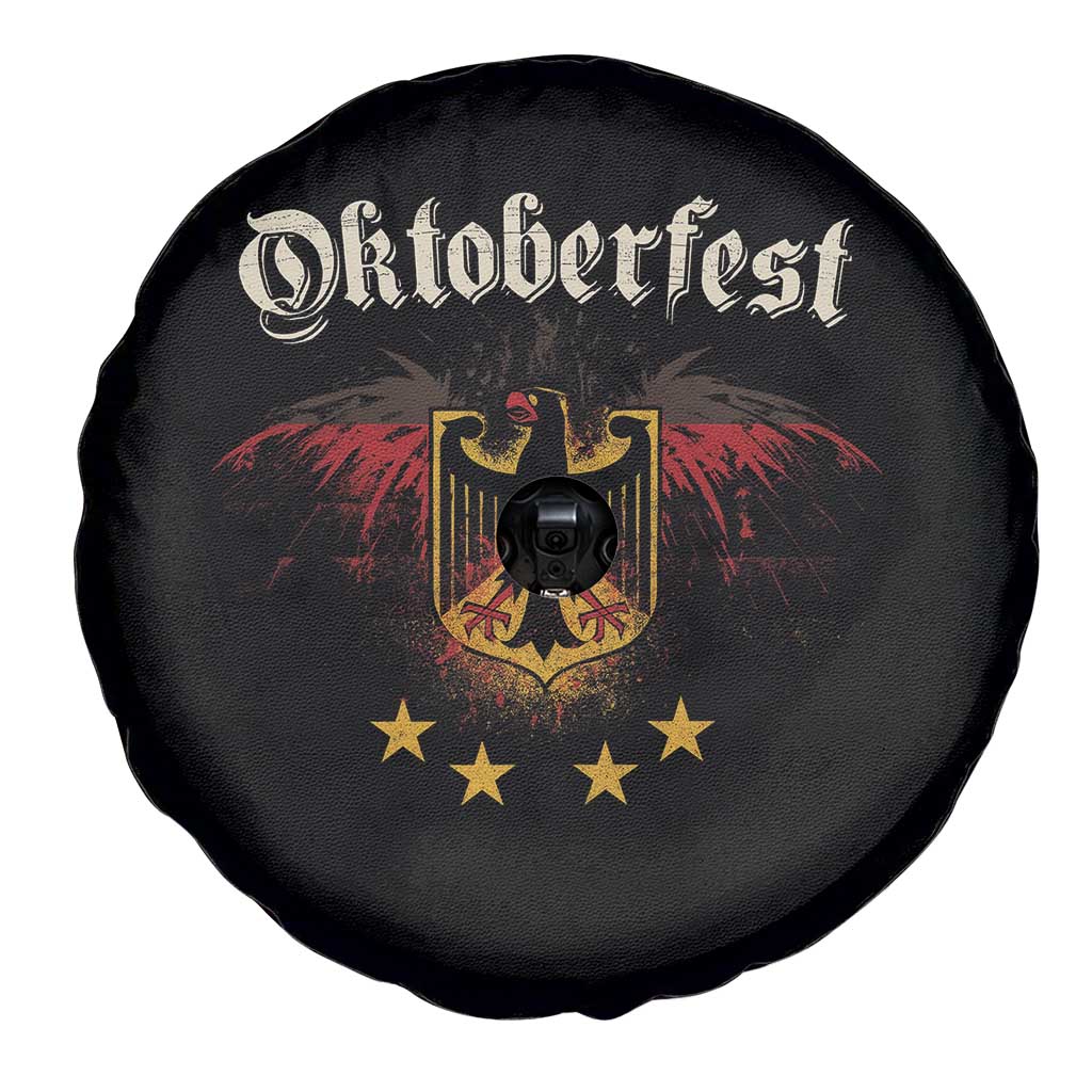 Oktoberfest German Drinking Festival Spare Tire Cover Bundesadler Coat of Arms Star - Wonder Print Shop