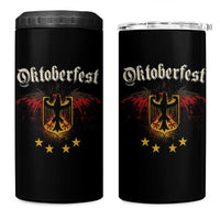 Oktoberfest German Drinking Festival 4 in 1 Can Cooler Tumbler Bundesadler Coat of Arms Star - Wonder Print Shop