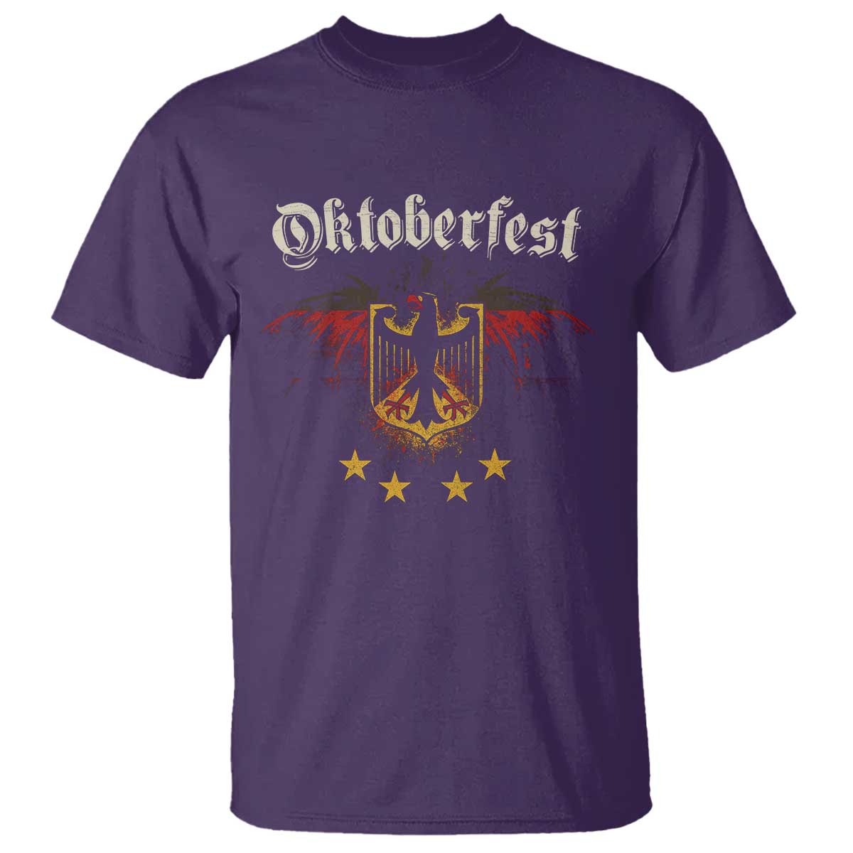 Oktoberfest German Drinking Festival T Shirt Bundesadler Coat of Arms Star - Wonder Print Shop