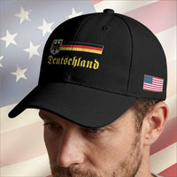 Deutschland German Heritage Pride Baseball Cap Bundesadler Coat of Arms