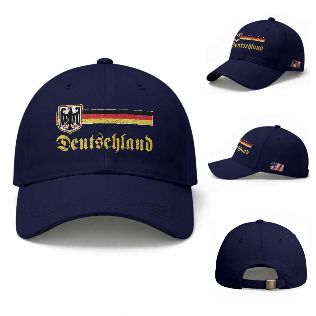 Deutschland German Heritage Pride Baseball Cap Bundesadler Coat of Arms