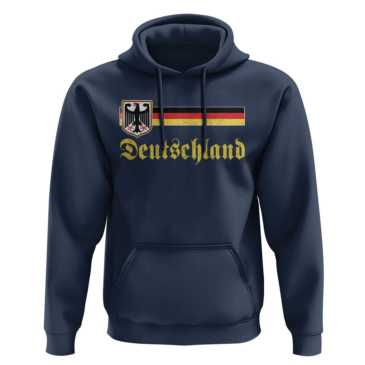 Deutschland German Heritage Pride Hoodie Bundesadler Coat of Arms - Wonder Print Shop