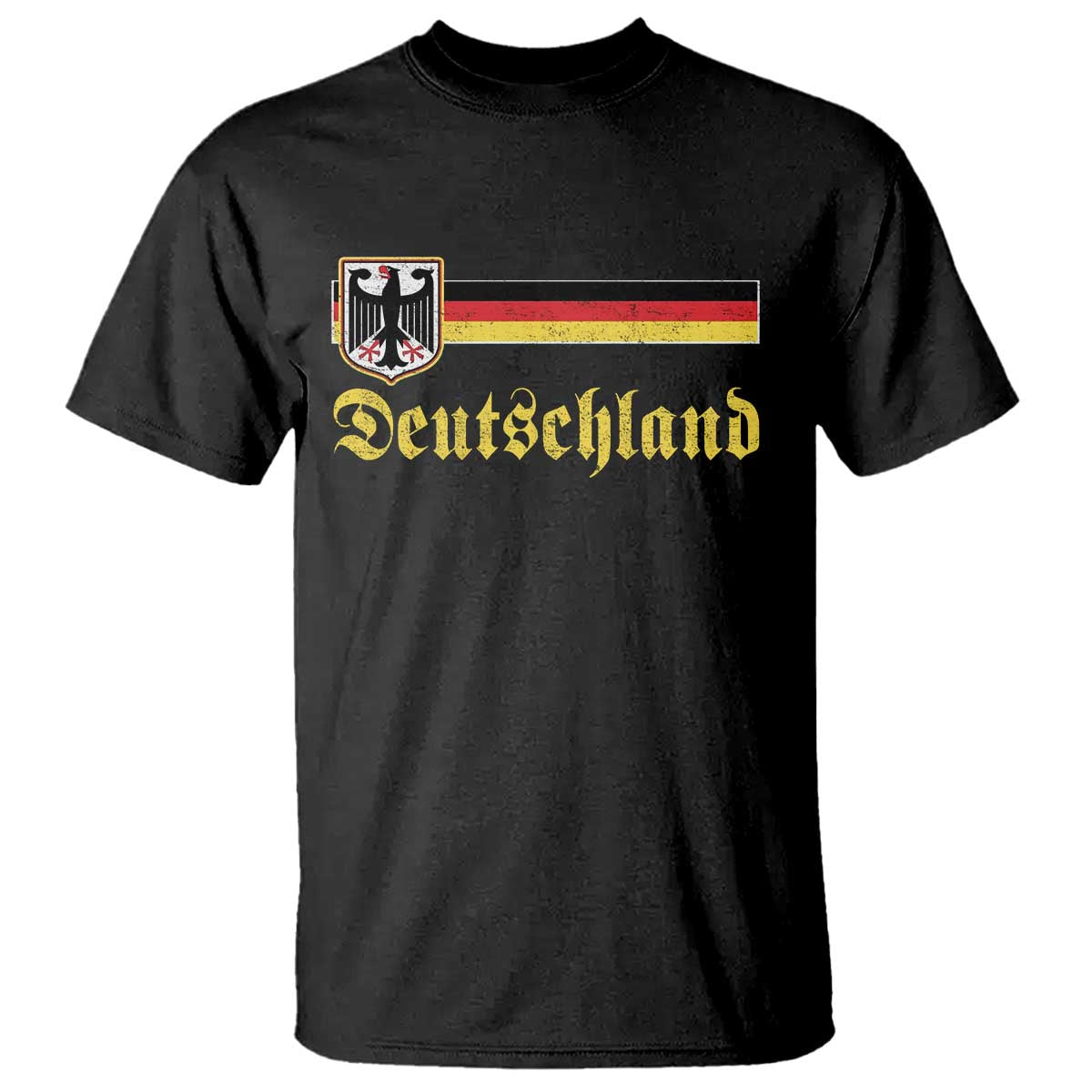Deutschland German Heritage Pride T Shirt Bundesadler Coat of Arms - Wonder Print Shop