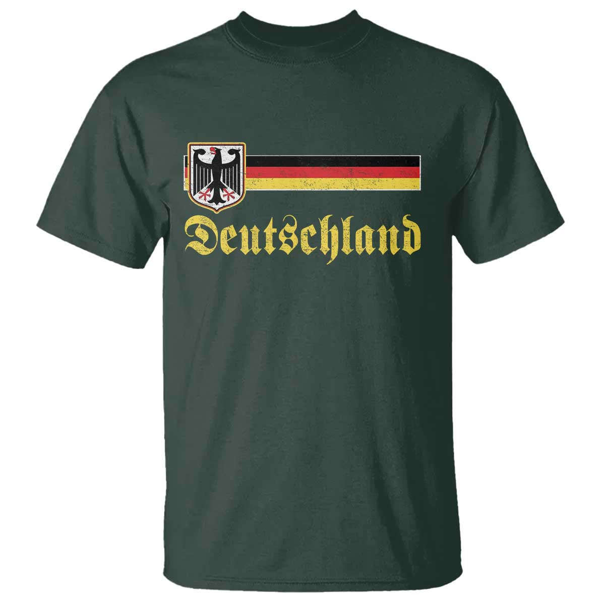 Deutschland German Heritage Pride T Shirt Bundesadler Coat of Arms - Wonder Print Shop