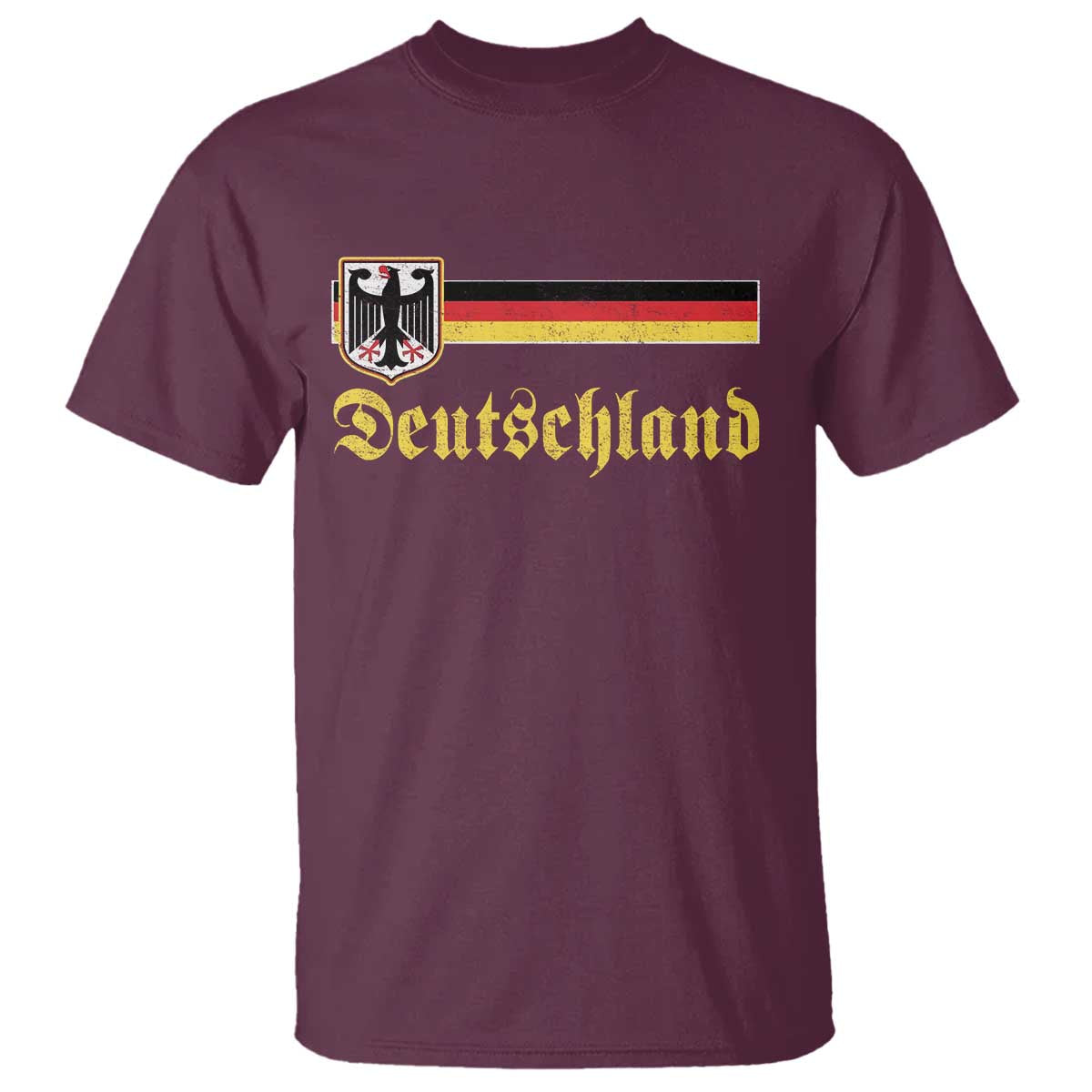 Deutschland German Heritage Pride T Shirt Bundesadler Coat of Arms - Wonder Print Shop