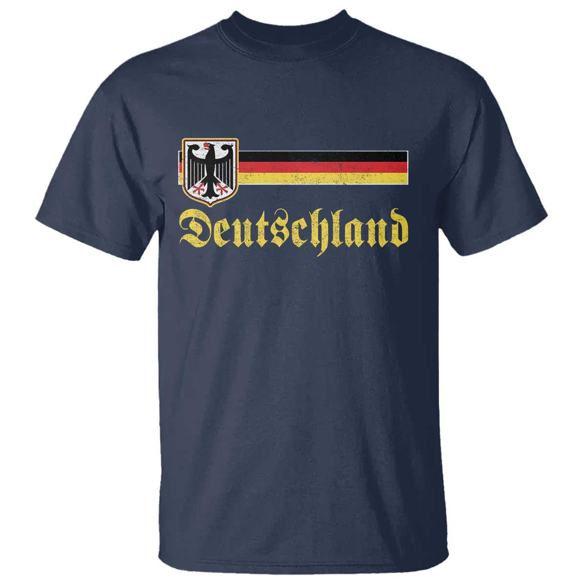 Deutschland German Heritage Pride T Shirt Bundesadler Coat of Arms - Wonder Print Shop