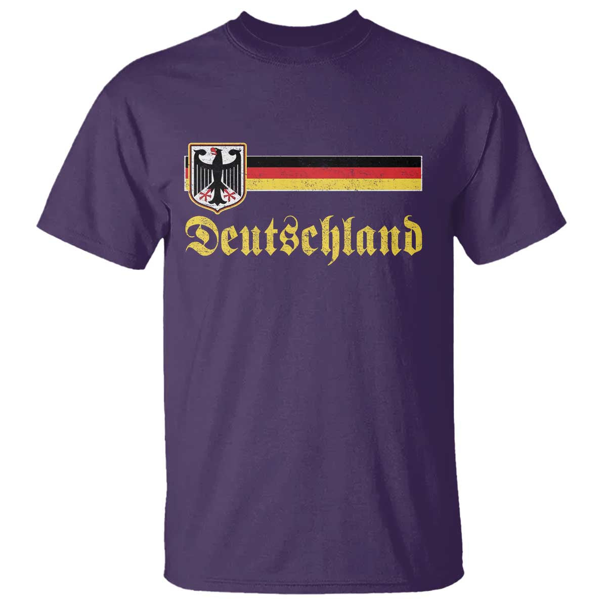 Deutschland German Heritage Pride T Shirt Bundesadler Coat of Arms - Wonder Print Shop