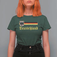 Deutschland German Heritage Pride T Shirt For Women Bundesadler Coat of Arms - Wonder Print Shop