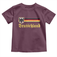 Deutschland German Heritage Pride Toddler T Shirt Bundesadler Coat of Arms - Wonder Print Shop