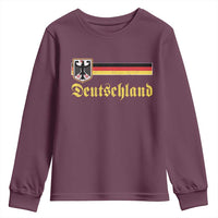 Deutschland German Heritage Pride Youth Sweatshirt Bundesadler Coat of Arms - Wonder Print Shop