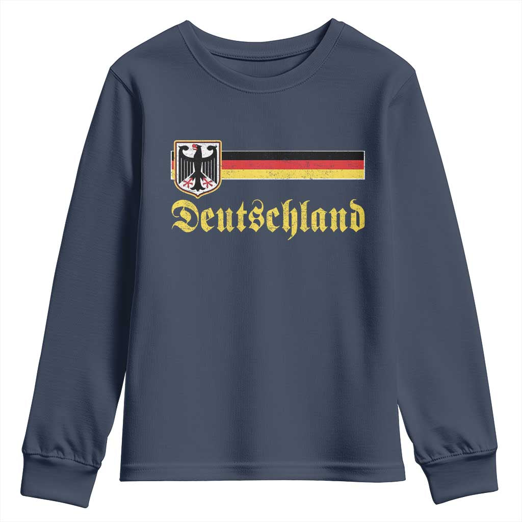 Deutschland German Heritage Pride Youth Sweatshirt Bundesadler Coat of Arms - Wonder Print Shop
