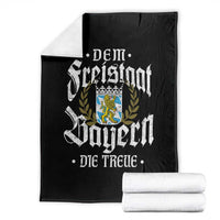 Bayern Bavaria German Throw Blanket Dem Freistaat Bayern Die Treue - Wonder Print Shop