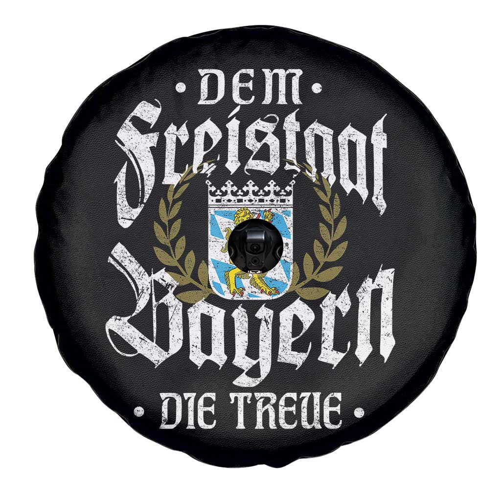 Bayern Bavaria German Spare Tire Cover Dem Freistaat Bayern Die Treue - Wonder Print Shop