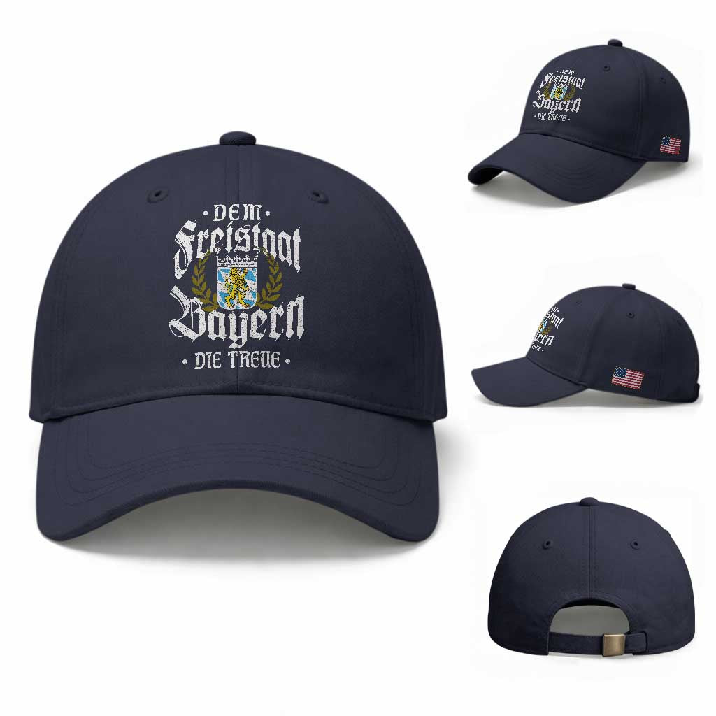 Bayern Bavaria German Baseball Cap Dem Freistaat Bayern Die Treue