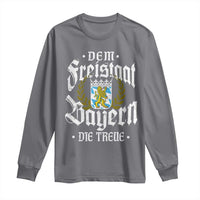 Bayern Bavaria German Long Sleeve Shirt Dem Freistaat Bayern Die Treue - Wonder Print Shop