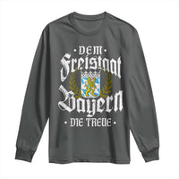 Bayern Bavaria German Long Sleeve Shirt Dem Freistaat Bayern Die Treue - Wonder Print Shop