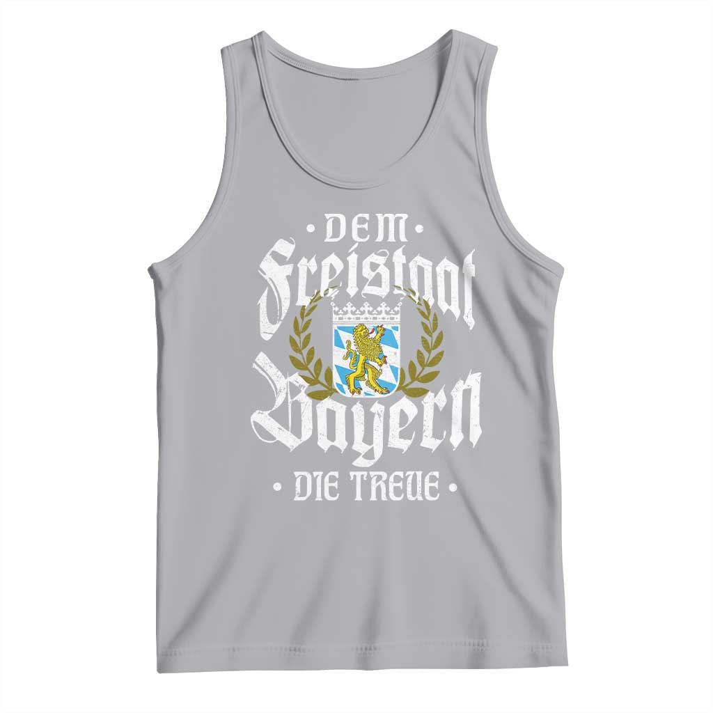 Bayern Bavaria German Tank Top Dem Freistaat Bayern Die Treue - Wonder Print Shop