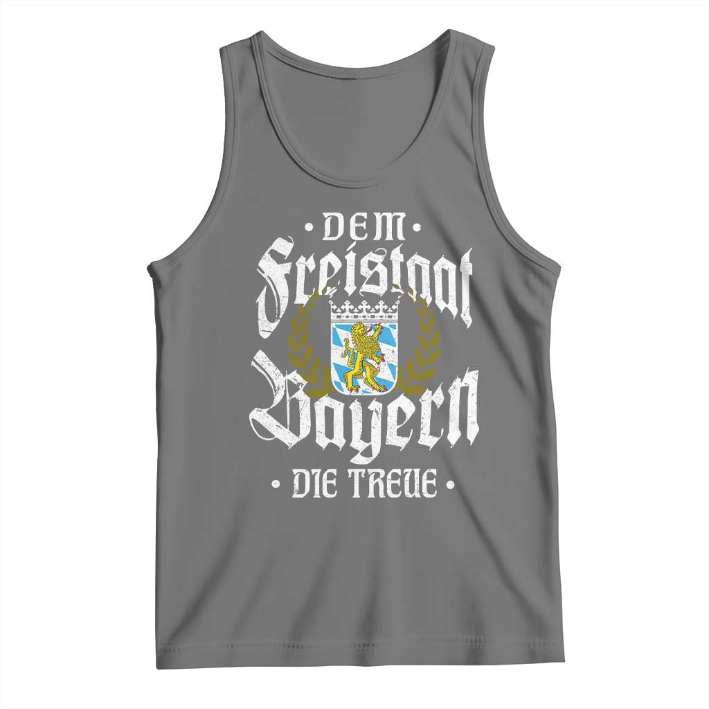 Bayern Bavaria German Tank Top Dem Freistaat Bayern Die Treue - Wonder Print Shop