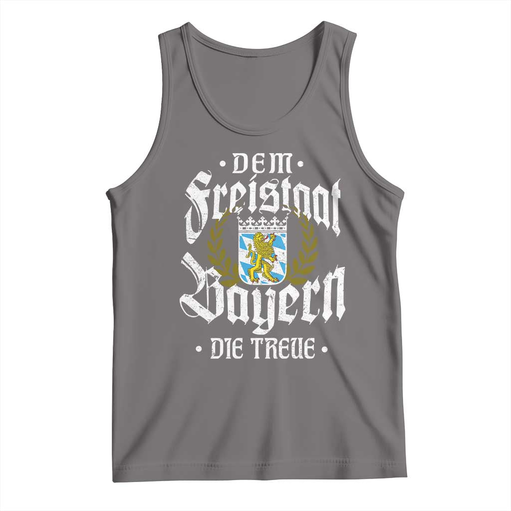 Bayern Bavaria German Tank Top Dem Freistaat Bayern Die Treue - Wonder Print Shop