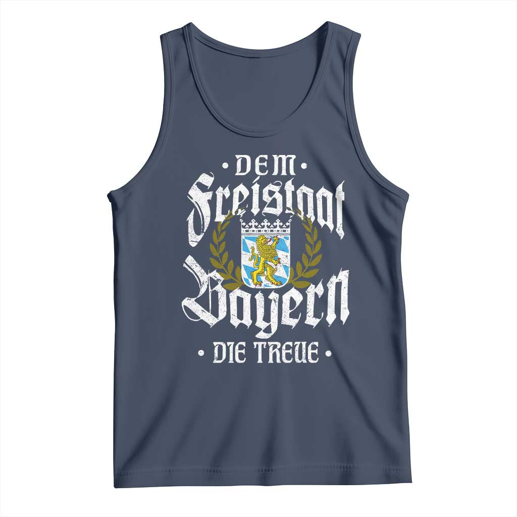 Bayern Bavaria German Tank Top Dem Freistaat Bayern Die Treue - Wonder Print Shop