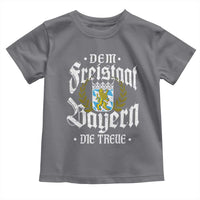 Bayern Bavaria German Toddler T Shirt Dem Freistaat Bayern Die Treue - Wonder Print Shop