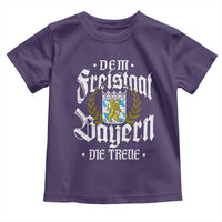 Bayern Bavaria German Toddler T Shirt Dem Freistaat Bayern Die Treue - Wonder Print Shop