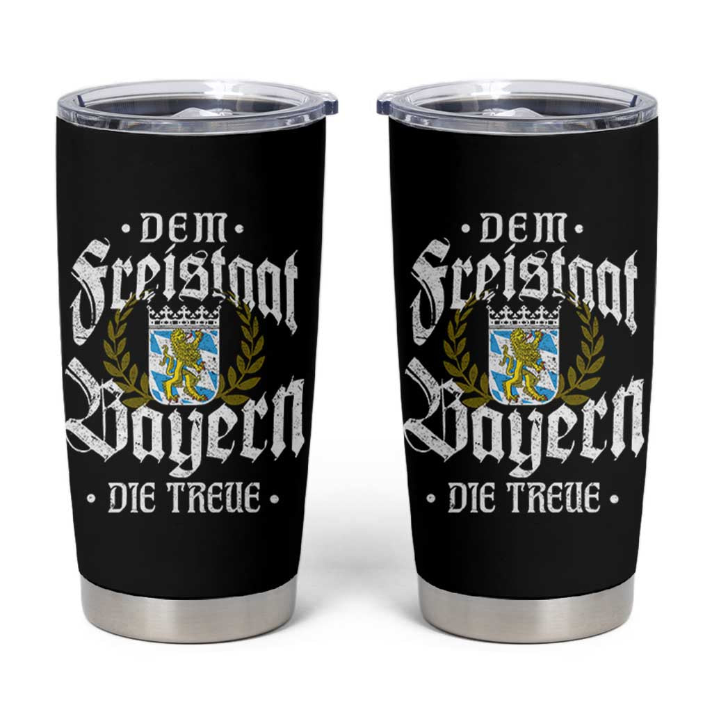 Bayern Bavaria German Tumbler Cup Dem Freistaat Bayern Die Treue - Wonder Print Shop