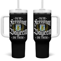 Bayern Bavaria German Tumbler With Handle Dem Freistaat Bayern Die Treue - Wonder Print Shop